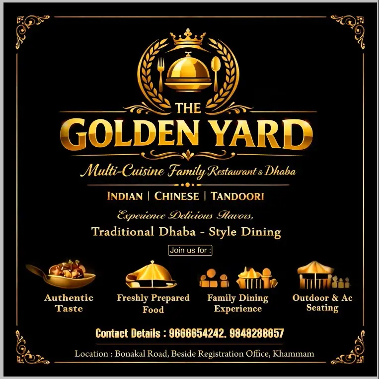 Golden Yard Dhaba and Restaurant — Listing in Telangana, Telangana