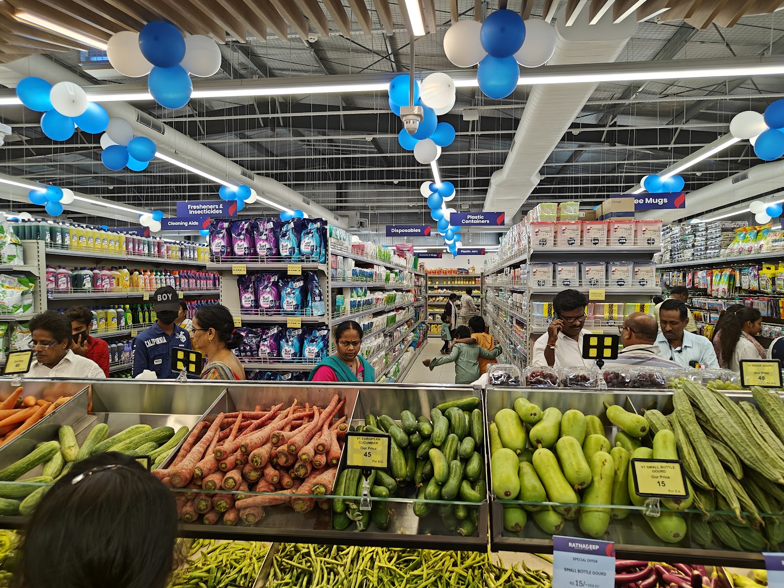 Ratnadeep Supermarket photo — Supermarkets in Khammam, Telangana