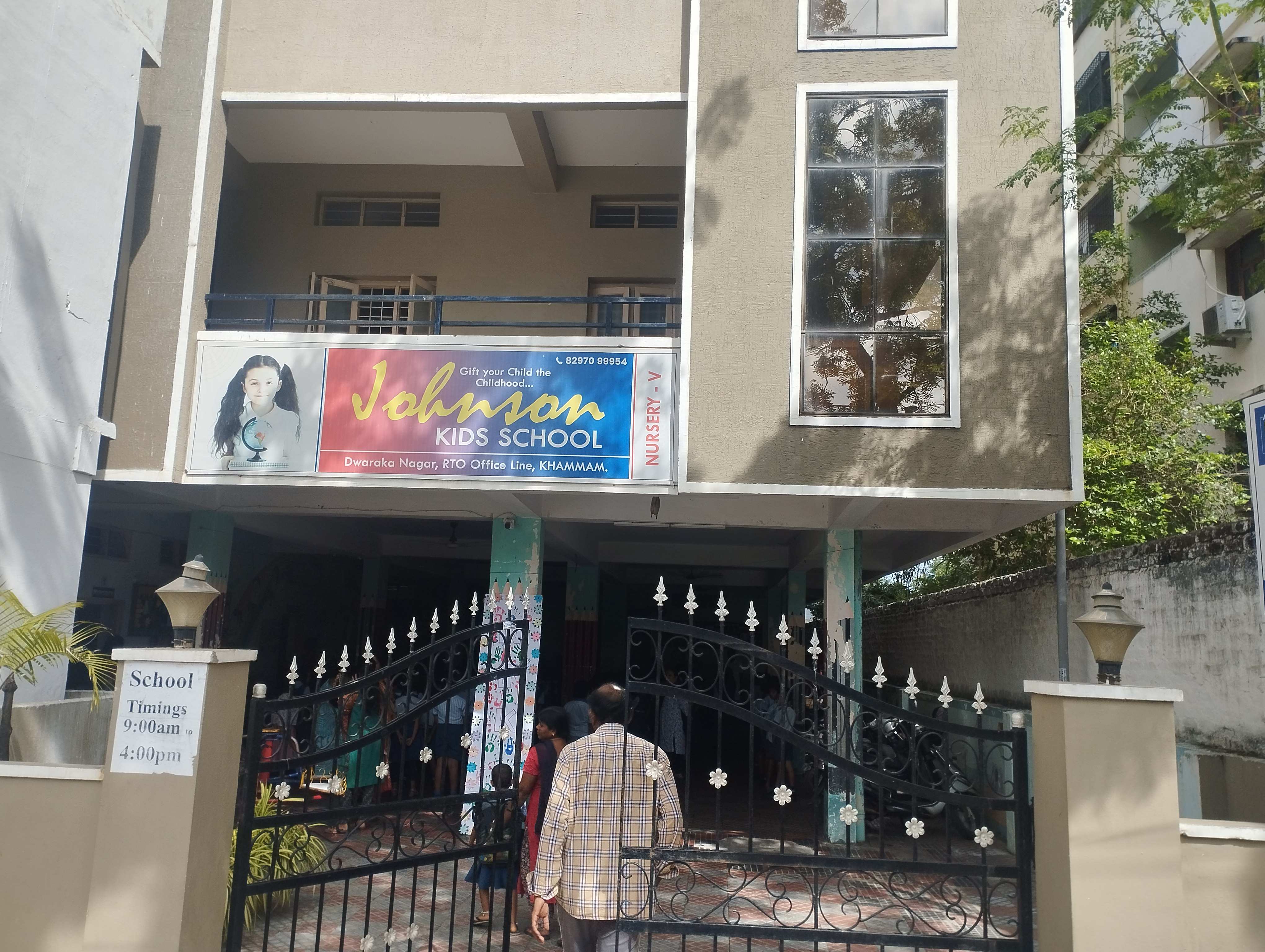 JOHNSON KIDS SCHOOL in Khammam